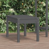 Banca de gradina, gri, 80x44x45 cm, lemn masiv de pin GartenMobel Dekor, vidaXL