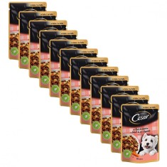 Cesar plicule? cu vita ?i legume 12 x 100 g foto
