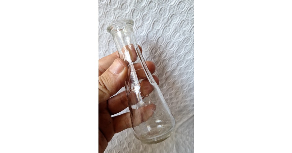 Toi vechi de tuica, cinzeaca, toi 50 ml, masura veche rachiu anii 50 ...