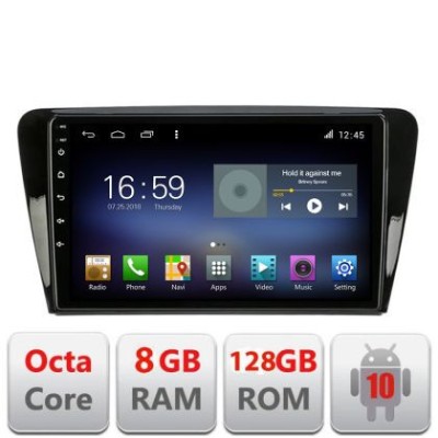 Navigatie Skoda Rapid Seat Toledo 2013+ Android radio gps internet Octa Core 8+128 LTE Kit-rapid+EDT-E609 CarStore Technology foto