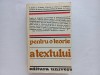 PENTRU O TEORIE A TEXTULUI