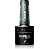 Claresa SoakOff UV/LED Color Take Me To The River lac de unghii sub forma de gel culoare Green 805 5 g