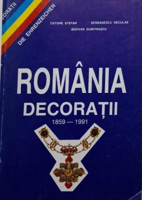 Romania. Decoratii (1859-1991) &amp;ndash; Catone Stefan foto