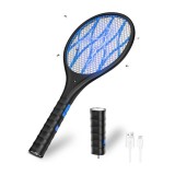 Paleta electrica pentru insecte CONOPU, 4000V, reincarcabila, cu lanterna - SECOND