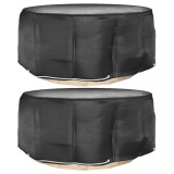 Gossi huse mobilier de gradina, 2 buc., 10 ocheti, rotund, &Oslash;230x90 cm
