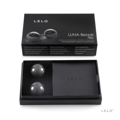 Bile Kegel Lelo - Luna Beads Noir foto