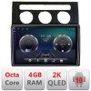 Navigatie VW Touran 2003-2009 clima automata C-touran2 Android Octa Core Ecran 2K QLED GPS 4G 4+32GB 360 kit-touran2+EDT-E410-2K CarStore Technology