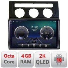 Navigatie VW Touran 2003-2009 clima automata C-touran2 Android Octa Core Ecran 2K QLED GPS 4G 4+32GB 360 kit-touran2+EDT-E410-2K CarStore Technology