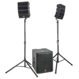 KIT SUBWOOFER 18&quot;/46CM 500W + 2 SATELITI 4&quot;/10CM 200W RMS BST