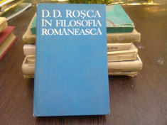 D.D. Rosca in filosofia romaneasca - Tudor Catineanu foto