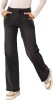 Blugi Dama Nina Carter P195 Denim Talie Inalta XS 34 Evazati Outlet Bumbac Elastan