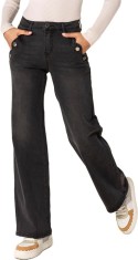 Blugi de dama Nina Carter P195 denim cu talie inalta, Marimea XS 34 - OUTLET