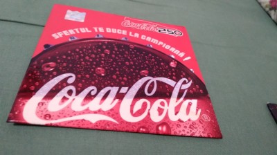 CD COCA COLA -250 SFERTUL TE DUCE LA CAMPIOANA ORIGINAL foto