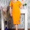Rochie de Ocazie Patia Galben - 56Marimea