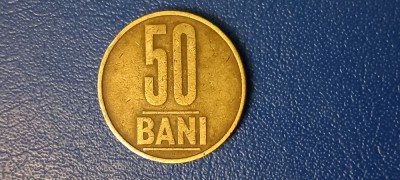 Moneda Romania 50 bani 2005 prima emisiune foto