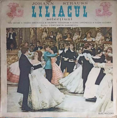 Disc vinil, LP. LILIACUL (SELECTIUNI)-JOHANN STRAUSS-240213 foto
