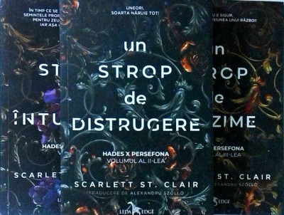 Scarlett St. Clair - Seria Hades X Persefona, 3 volume: Un strop de Intuneric, foto