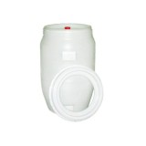 Kunststofffass, G&auml;rfass mit G&auml;rspund und Zapfhahn, 120L