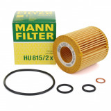 Filtru Ulei Mann Filter Bmw Seria 3 E90 2004-2012 HU815/2X, Mann-Filter