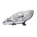 Far Peugeot 107 (P), 05.2012-12.2014, Electric, tip bec H4, omologare ECE, fara motoras, 1607978080; 1607978180, Stanga, marca DEPO