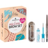Essence easy &amp; WOW set cadou pentru spr&acirc;ncene culoare Light