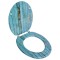 Capace WC, 2 buc., MDF, model lemn vechi - 2