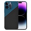 Husa pentru Apple iPhone 14 Pro Max, Techsuit, Carbonite FiberShell, Bleu