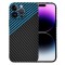 Husa pentru Apple iPhone 14 Pro Max, Techsuit, Carbonite FiberShell, Bleu