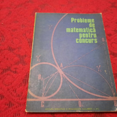 MATEMATICA , PROBLEME PENTRU CONCURS .ANII ,1894-1928 RF22/3