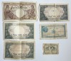 Lot 6 Bancnote circulate Romania in al Doilea Război Mondial 1941 1945