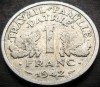 Moneda istorica 1 FRANC - FRANTA, anul 1942 * cod 3888, Europa