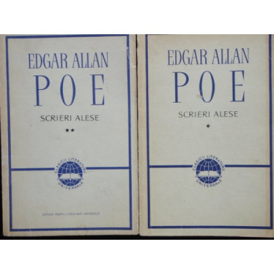 SCRIERI ALESE - EDGAR ALLAN POE 2 VOLUME foto