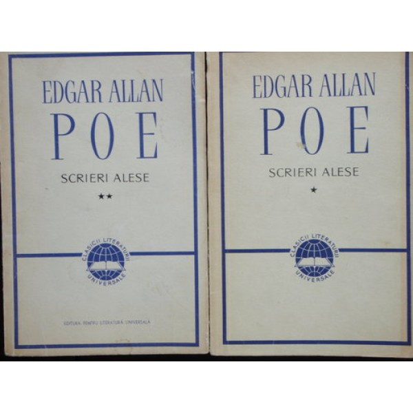 SCRIERI ALESE - EDGAR ALLAN POE 2 VOLUME