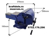 Cumpara ieftin Menghină triaxială rotativă cu nicovală 200 mm KraftDele KD1104, bază rotativă 360&deg; și fălci călite