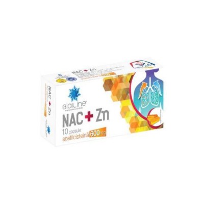 NAC + Zn BioSunLine 10 capsule Helcor foto