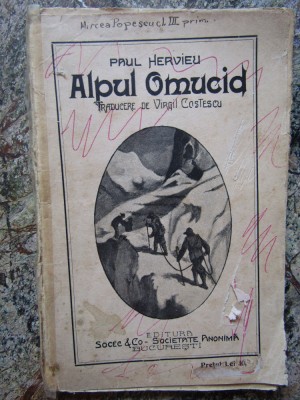 Paul Hervieu - Alpul Omucid - Ed. 1923 foto