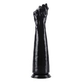 Dildo EXTREME by Hidden Desire FIST FUCKER XXXL, &icirc;n formă de m&acirc;nă, diametru 8.5 cm, lungime 39 cm, negru