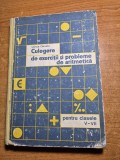 culegere de exercitii si probleme de aritmetica - pentru clasele 5 - 8 - din anul 1976