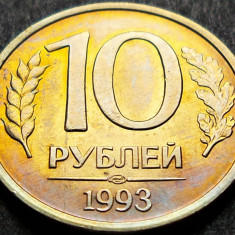 Moneda 10 RUBLE - RUSIA, anul 1993 * cod 1606 = A.UNC