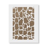 Cumpara ieftin Sablon Perete vopsire, tencuiala 900x600x0.7mm Rock Wall Refolosibil, model MXSP7108