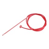 Croseta din plastic pentru crosetat tunisian Crisalida, marime 3.5 mm, Rosu
