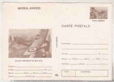 bnk cp Muzeul aviatiei - Avion Nieuport 24 Bis 1918 - mf