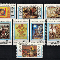 LIBIA 1983 - Picturi / serie completa MNH