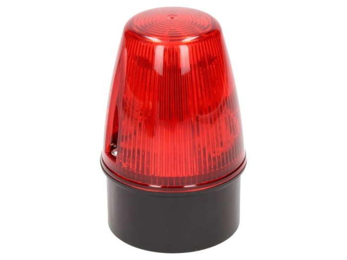 Semnalizator LED roșu, lumină intermitentă