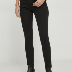 Pepe Jeans jeansi femei, culoarea negru