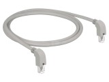 Patch Cord DELOCK S/FTP Cat 6 LSZH 1m Gri 26AWG Cod 85868 Fără Halogen