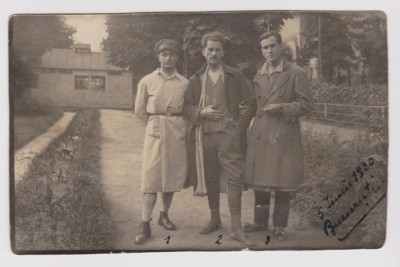 Aviatie , piloti raniti la spitalul militar Regina Elisabeta Bucuresti , 1930 foto