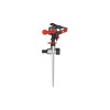 Aspersor Rotativ cu Impuls Yato YT-8985, Raza 24m, Unghi Reglabil 45-360&deg;, Conector Rapid, Tarus Zinc