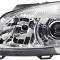 Far SKODA FABIA (5J), 04.2010-03.2015; ROOMSTER/PRAKTIK (5J2), 04.2010-, HELLA, fata, partea stanga, tip bec H7+H7+PY21W+W5W; electric; cu motor;