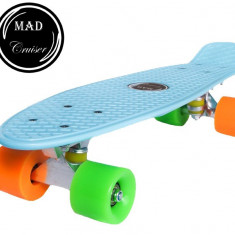 Penny board Mad Cruiser Original- albastru deschis FitLine Training